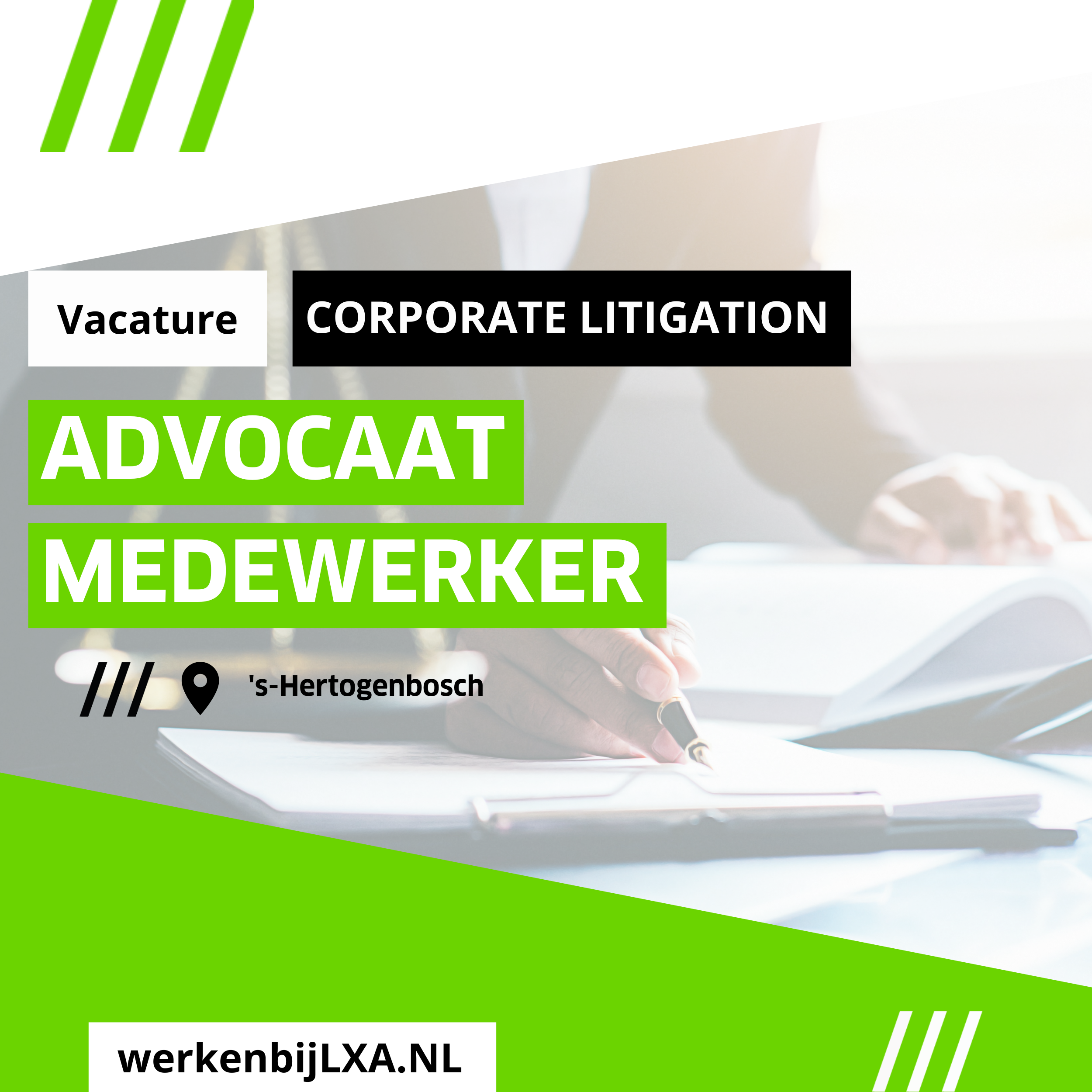 Vacature Corporate Litigation (2)